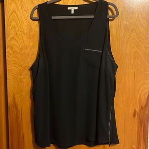 Maurices 3x black blouse